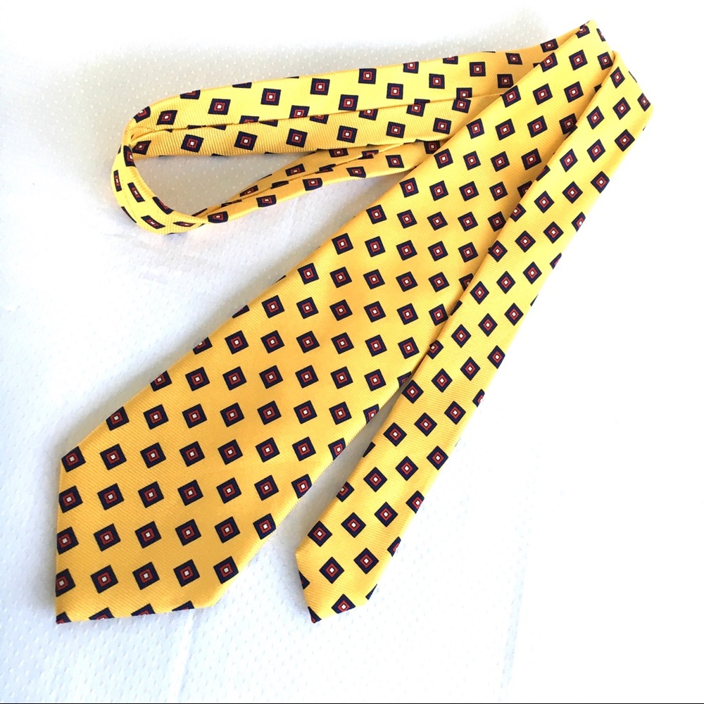Lauren Ralph Lauren 100% Silk Neck Tie Italy